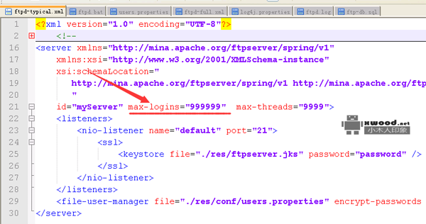 报FTPException:"code=421, message= Maximum login limit has  been reached"错误