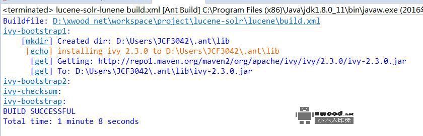 lucene源码项目编译失败:ivy-fail..This build requires Ivy and Ivy could not be found...