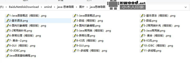 Java必备的11张思维导图（xmind源文件+25张高清图）